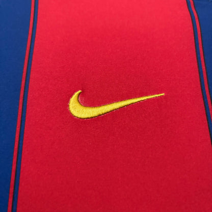 Camisa Retrô do Barcelona Home 2003/04 Torcedor