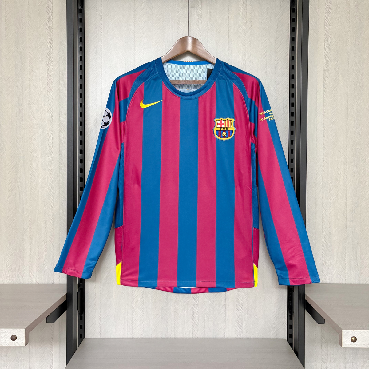 Camisa Retrô do Barcelona Home 2005/06 Torcedor