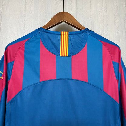 Camisa Retrô do Barcelona Home 2005/06 Torcedor