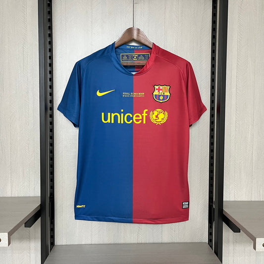 Camisa Retrô do Barcelona Home 2008/09 Torcedor