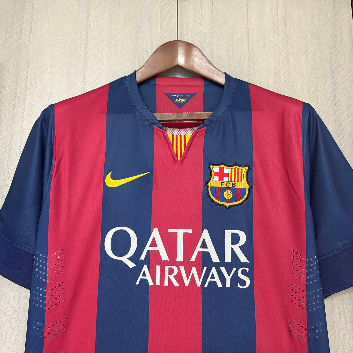 Camisa Retrô do Barcelona Home 2014/15 Torcedor
