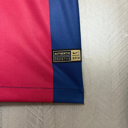 Camisa Retrô do Barcelona Home 2014/15 Torcedor