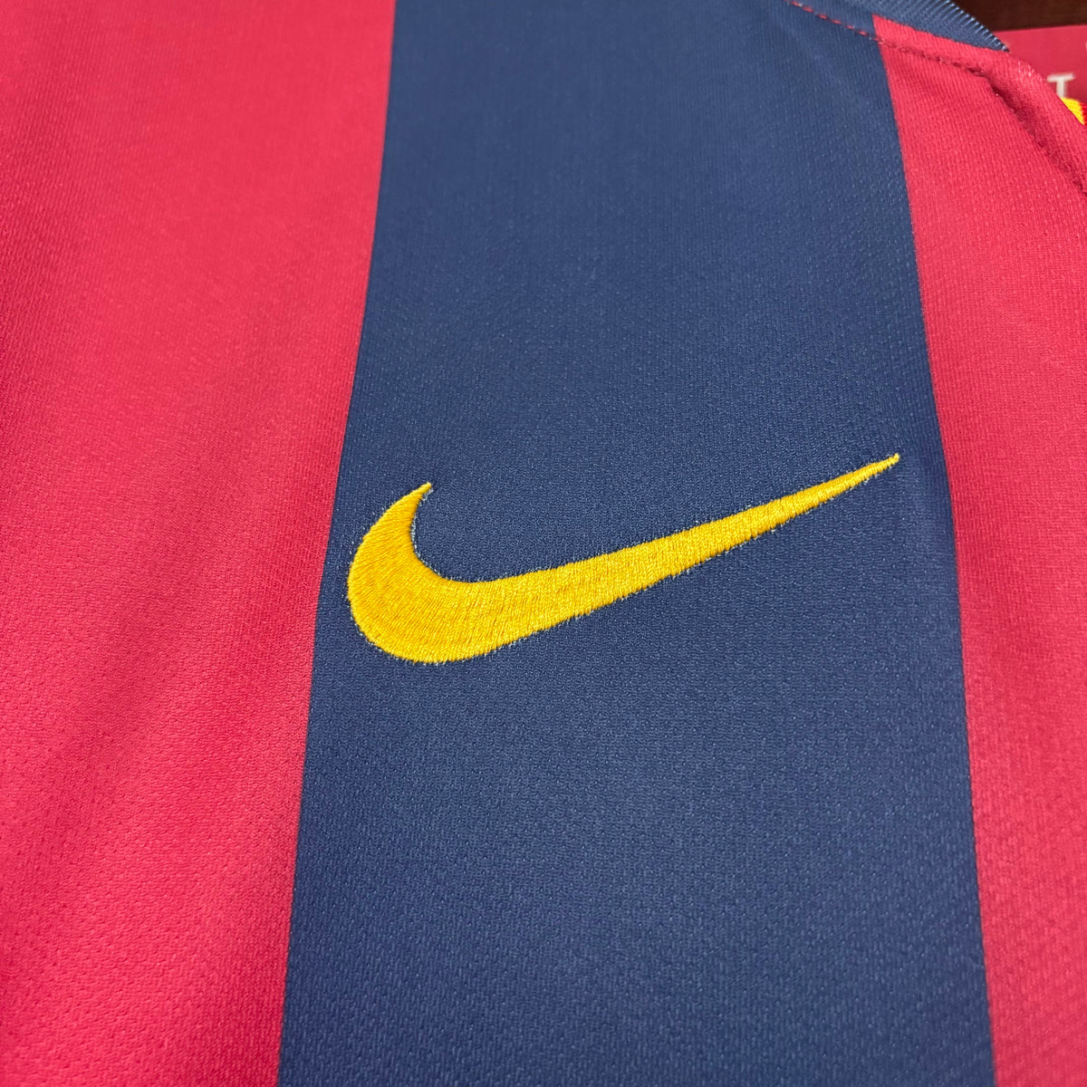 Camisa Retrô do Barcelona Home 2014/15 Torcedor