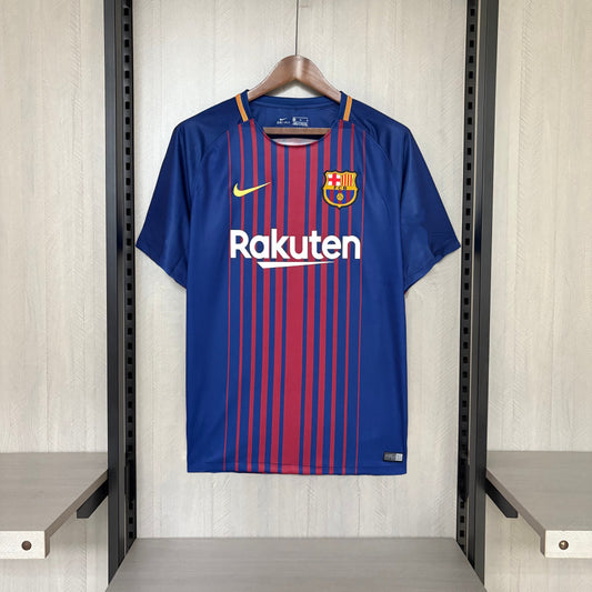 Camisa Barcelona Home (1) 2017/18 Nike Retrô Masculina