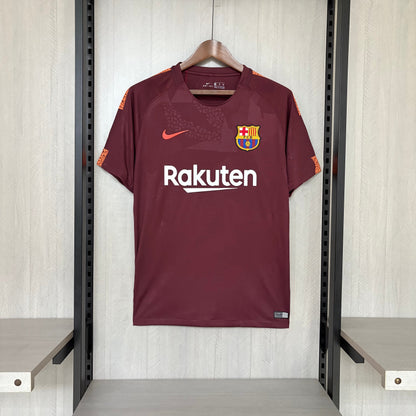 Camisa Retrô do Barcelona Home 2017/18 Torcedor