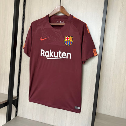 Camisa Retrô do Barcelona Home 2017/18 Torcedor