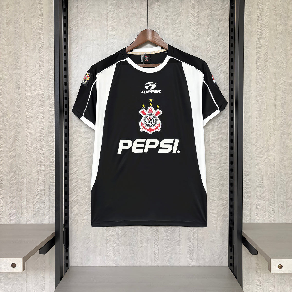 Camisa Retrô do Corinthians Away 2002 Torcedor