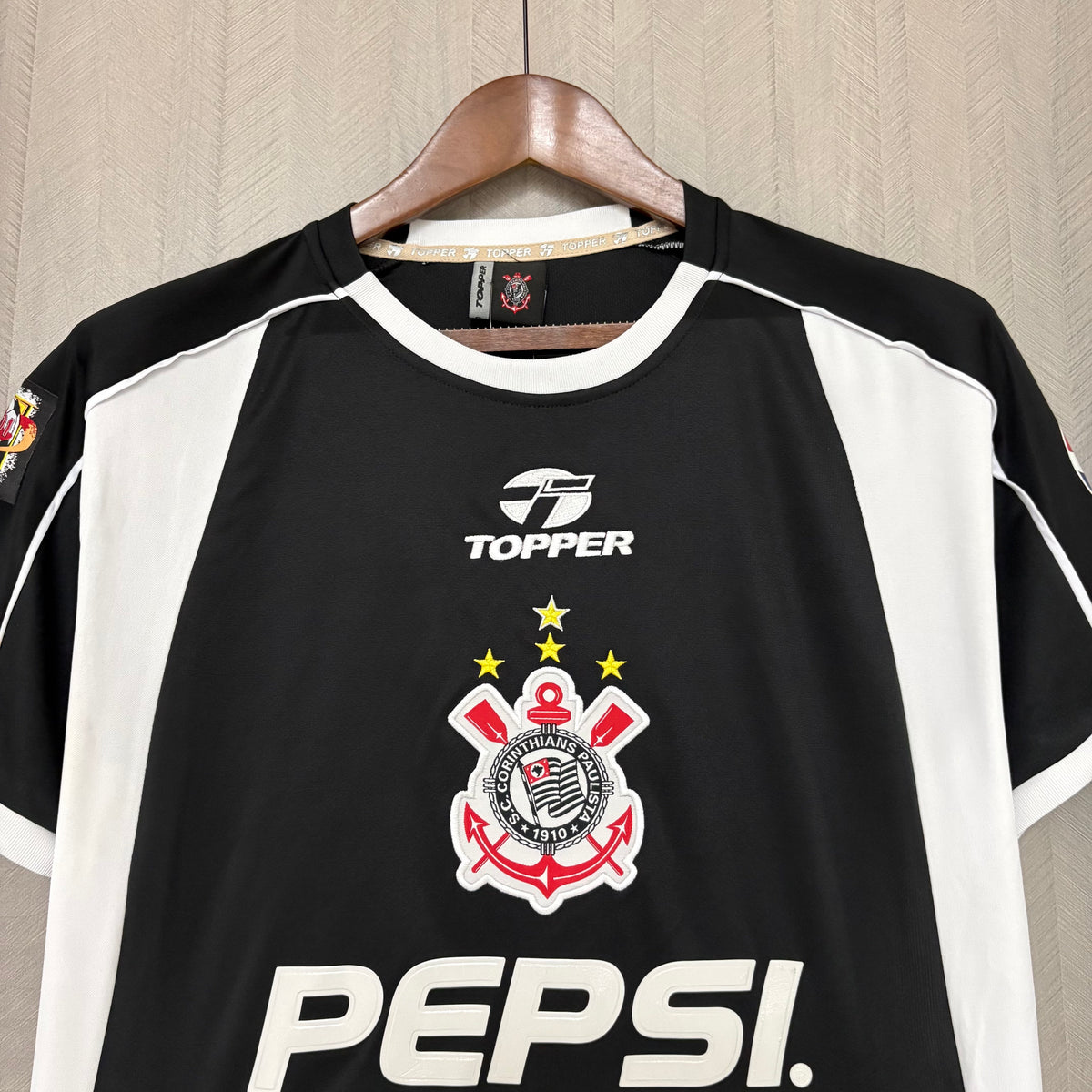 Camisa Retrô do Corinthians Away 2002 Torcedor