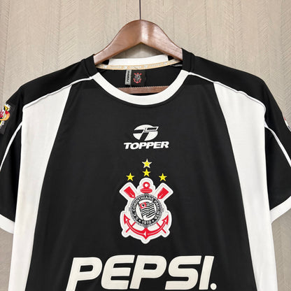 Camisa Retrô do Corinthians Away 2002 Torcedor