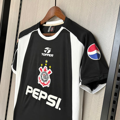 Camisa Retrô do Corinthians Away 2002 Torcedor