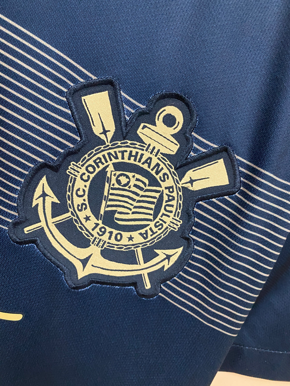 Camisa Retrô do Corinthians Away 2018/19 Torcedor