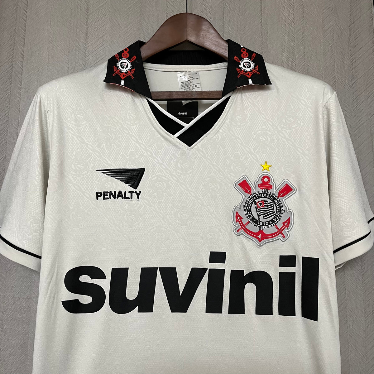 Camisa Retrô do Corinthians Home 1996 Torcedor
