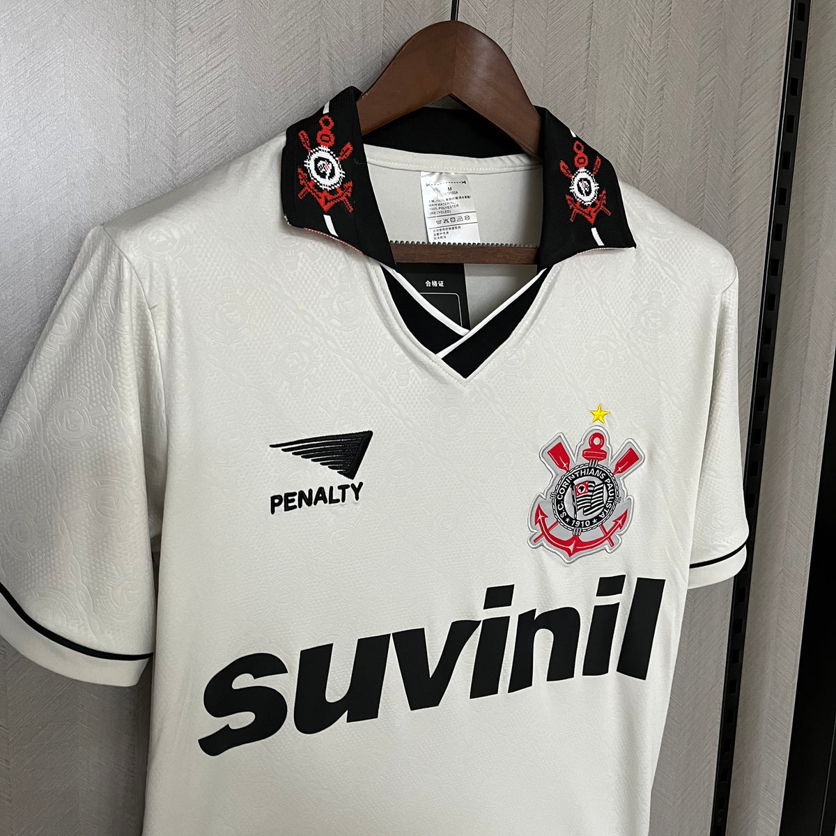 Camisa Retrô do Corinthians Home 1996 Torcedor