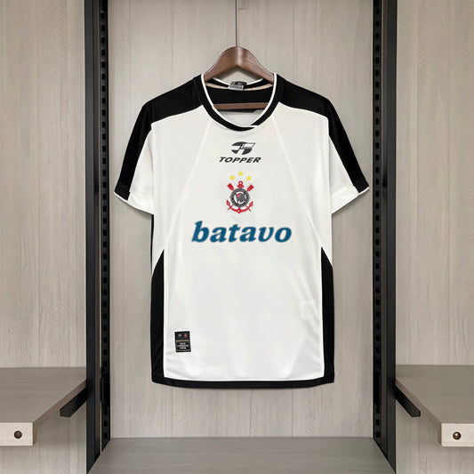 Camisa Retrô do Corinthians Home 2000 Torcedor