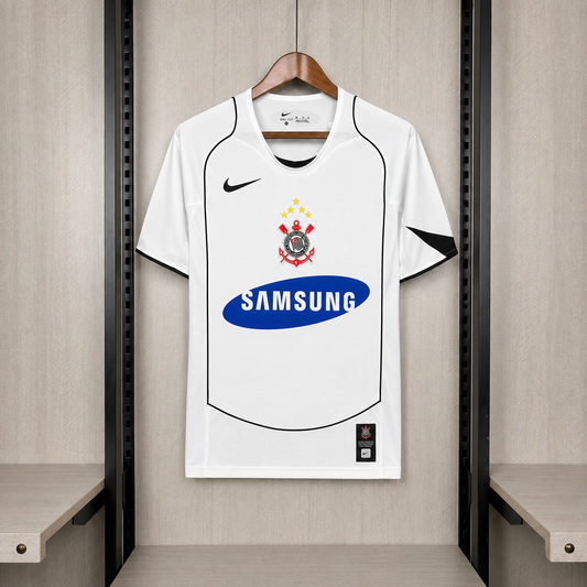 Camisa Retrô do Corinthians Home 2005/06 Torcedor
