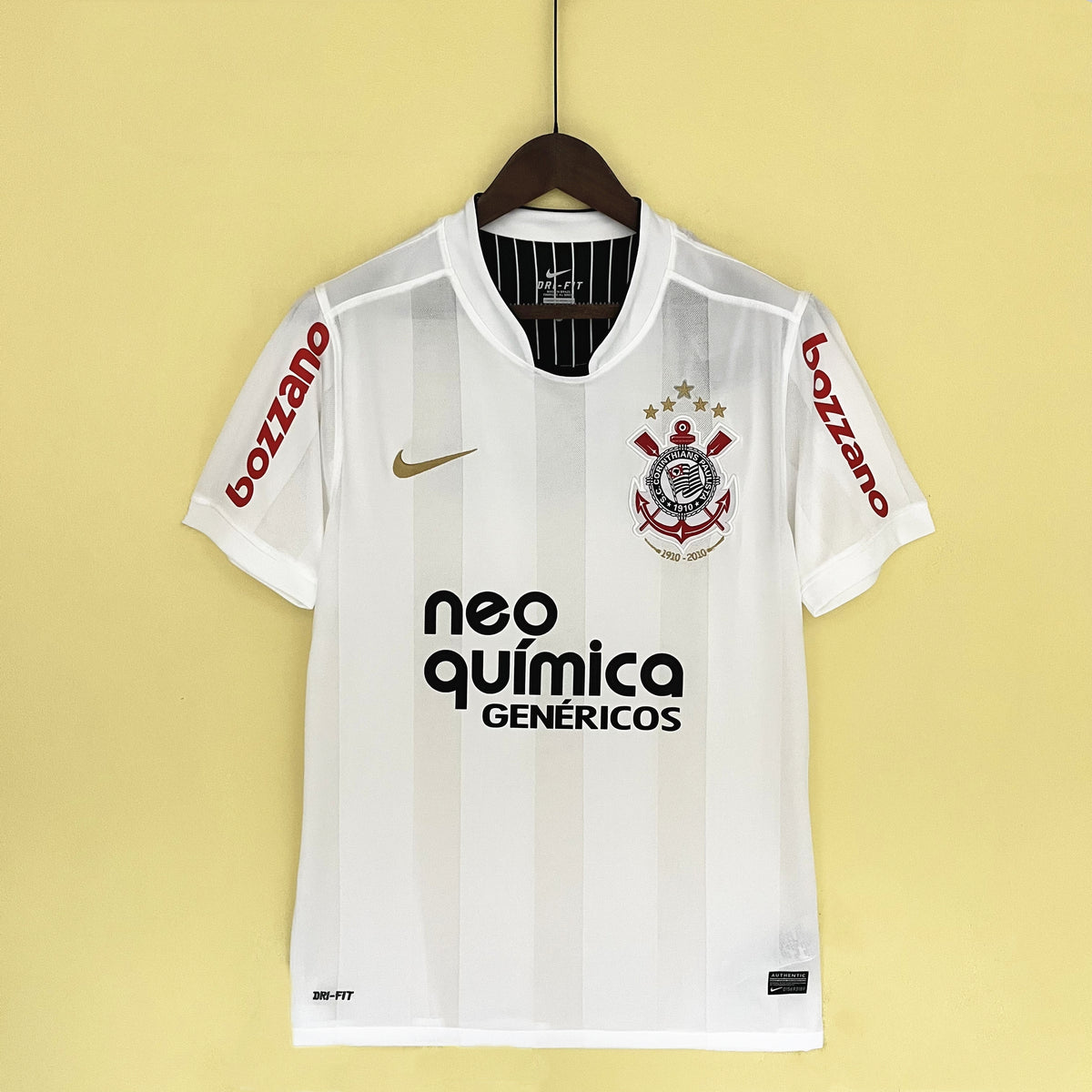 Camisa Retrô do Corinthians Home 2010 Torcedor
