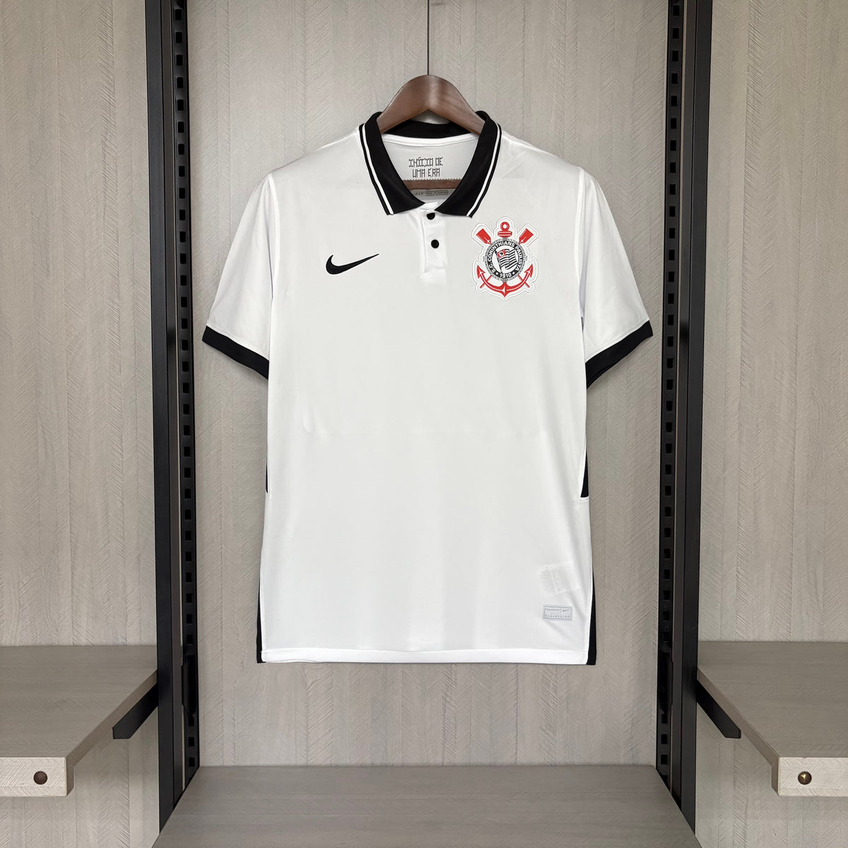 Camisa Retrô do Corinthians Home 2020/21 Torcedor