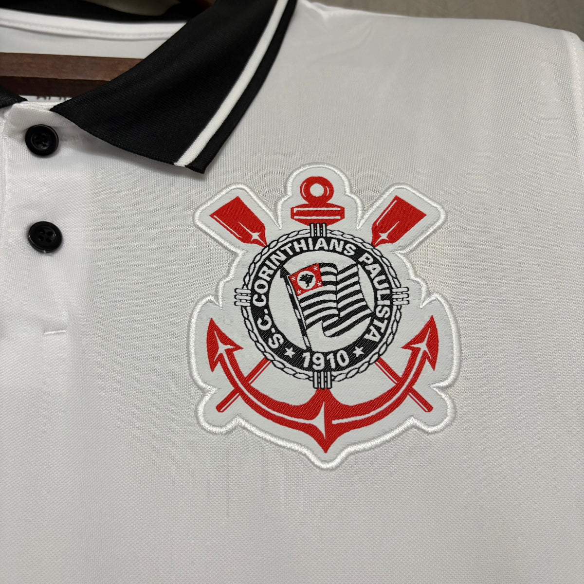 Camisa Retrô do Corinthians Home 2020/21 Torcedor