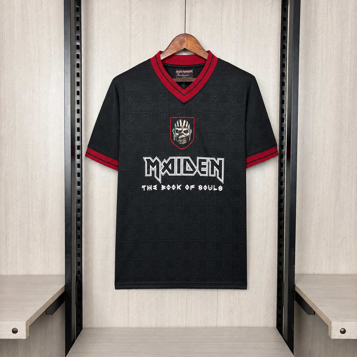 Camisa Retrô do Iron Maiden Home 2016 Torcedor