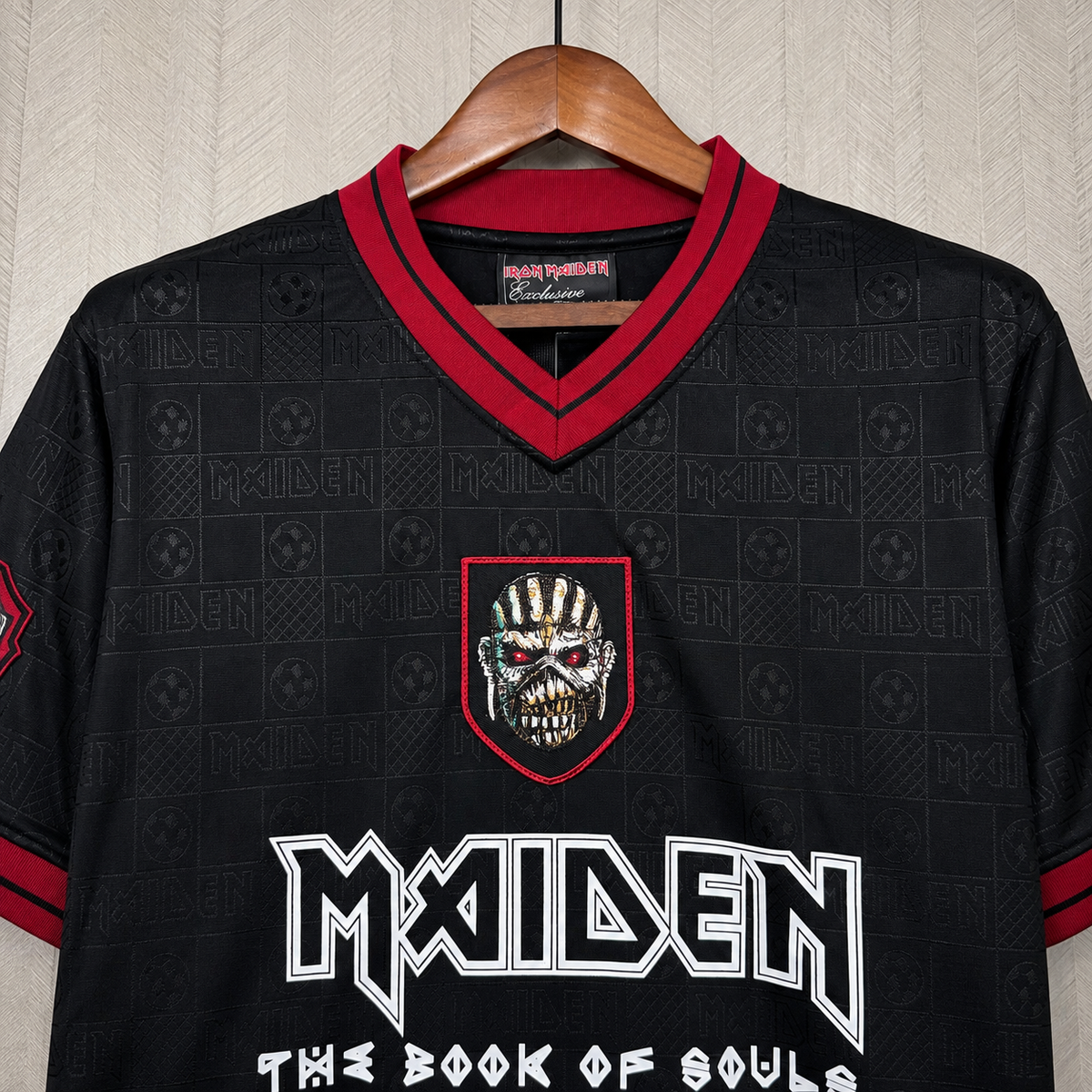Camisa Retrô do Iron Maiden Home 2016 Torcedor