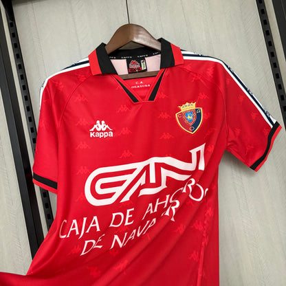 Camisa Retrô do Osasuna Home 1995/96 Torcedor