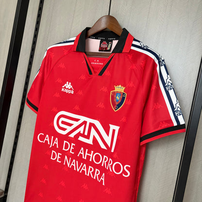 Camisa Retrô do Osasuna Home 1995/96 Torcedor