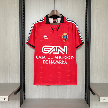 Camisa Retrô do Osasuna Home 1995/96 Torcedor