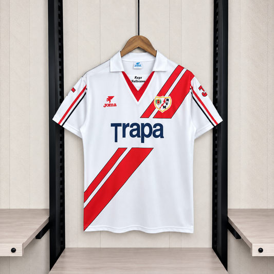 Camisa Retrô do Rayo Vallecano Home 1992/93 Torcedor