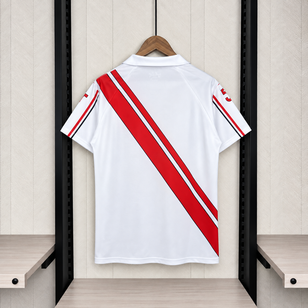 Camisa Retrô do Rayo Vallecano Home 1992/93 Torcedor