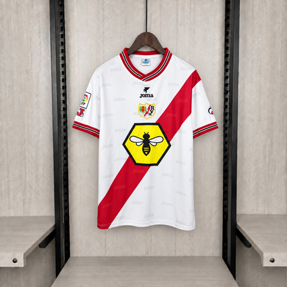 Camisa Retrô do Rayo Vallecano Home 1999/00 Torcedor