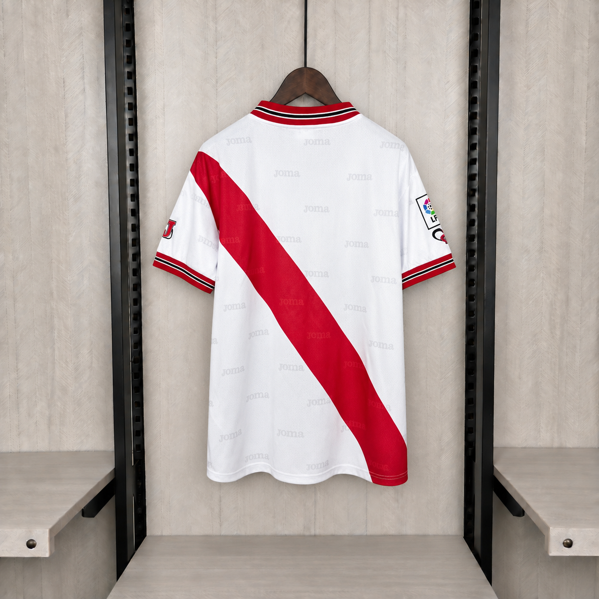 Camisa Retrô do Rayo Vallecano Home 1999/00 Torcedor