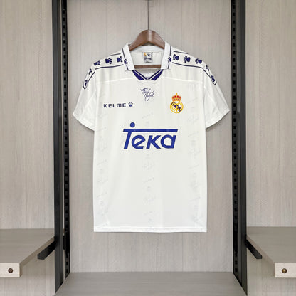 Camisa Retrô do Real Madrid Home 1996/97 Torcedor