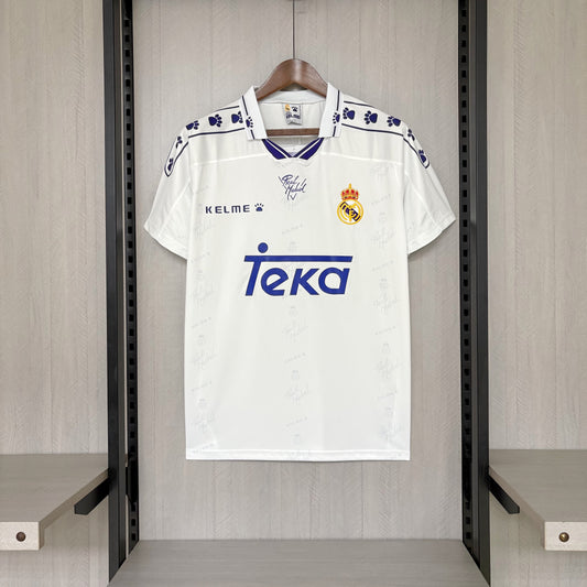 Camisa Retrô do Real Madrid Home 1996/97 Torcedor