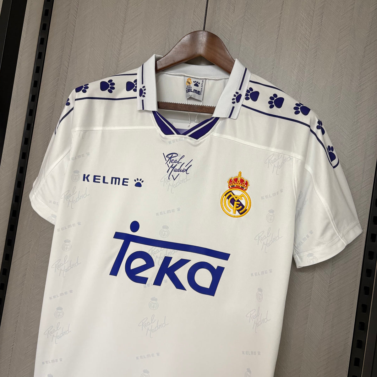 Camisa Retrô do Real Madrid Home 1996/97 Torcedor
