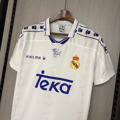 Camisa Retrô do Real Madrid Home 1996/97 Torcedor