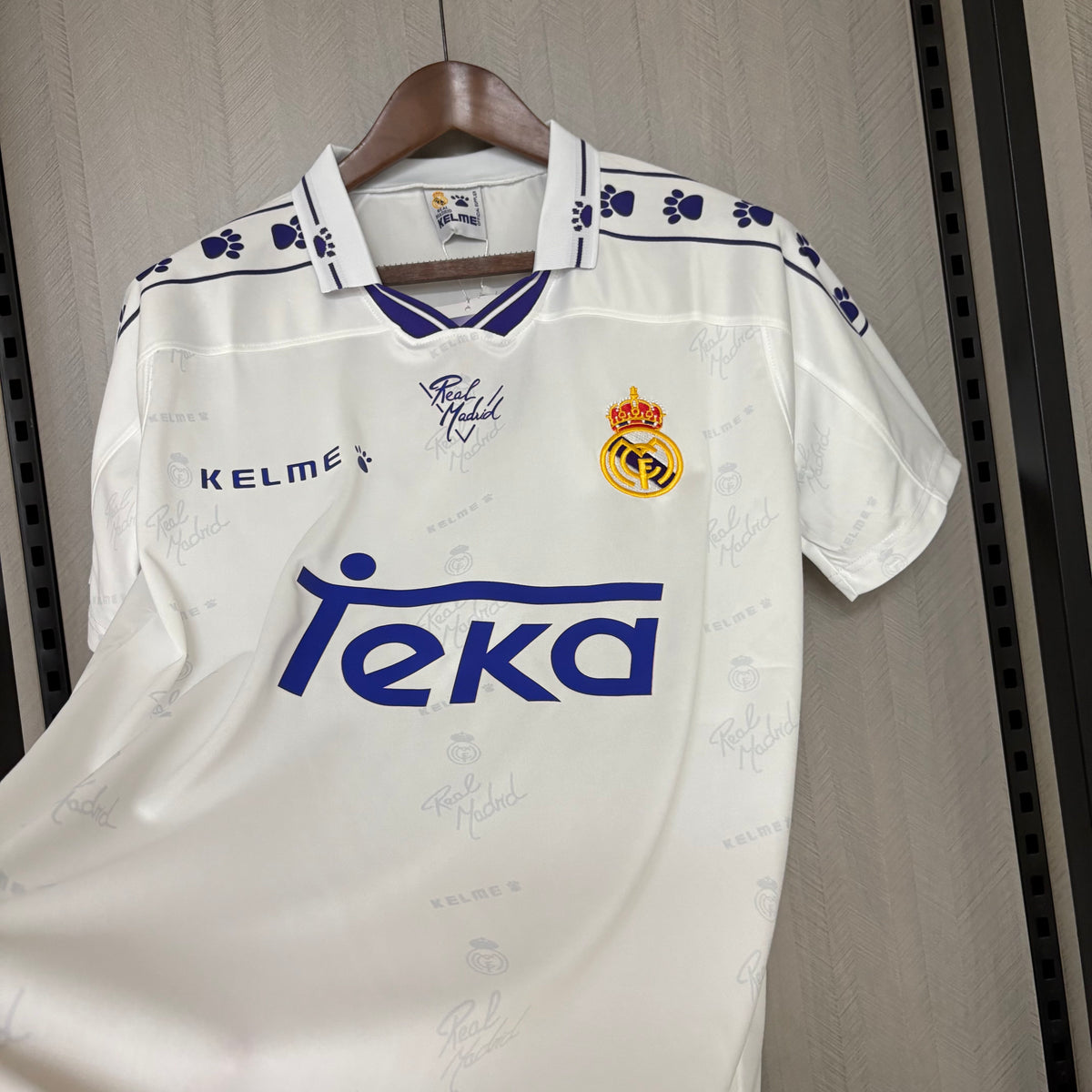 Camisa Retrô do Real Madrid Home 1996/97 Torcedor