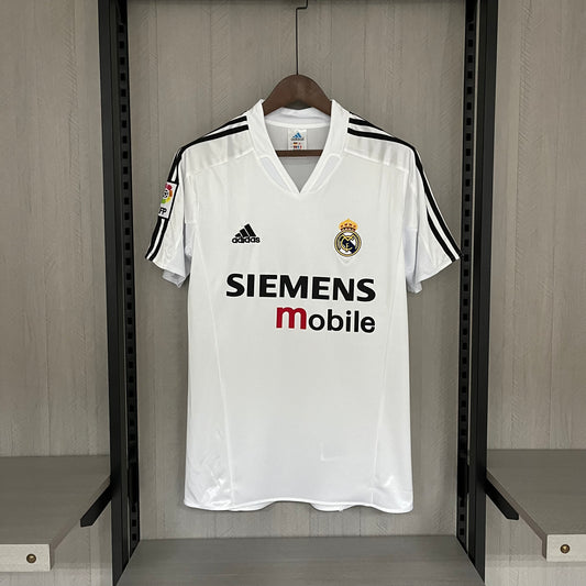 Camisa Retrô do Real Madrid Home 2004/05 Torcedor