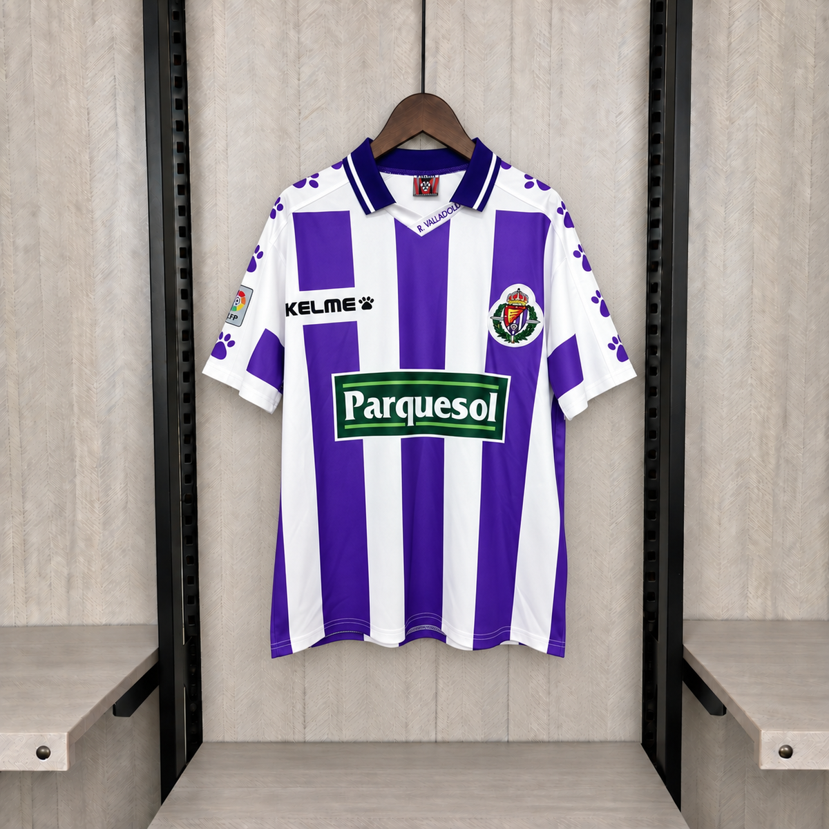 Camisa Retrô do Real Valladolid Home 1998/99 Torcedor