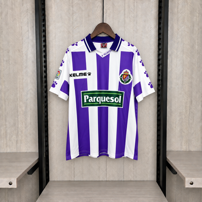 Camisa Retrô do Real Valladolid Home 1998/99 Torcedor