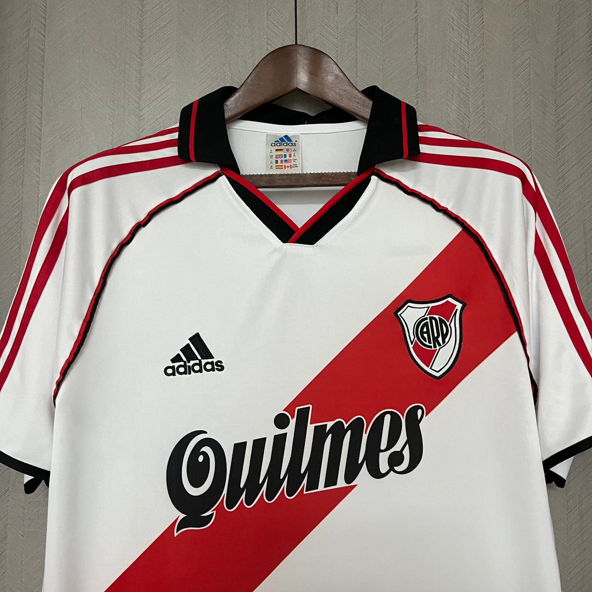 Camisa Retrô do River Plate Home 2000/01 Torcedor