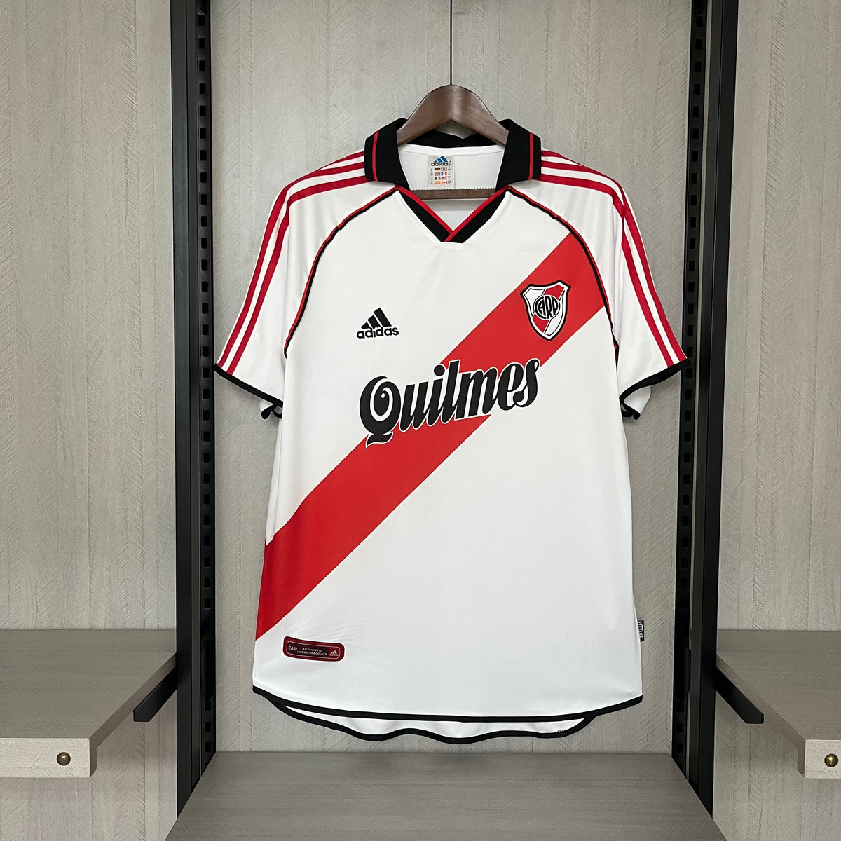 Camisa Retrô do River Plate Home 2000/01 Torcedor
