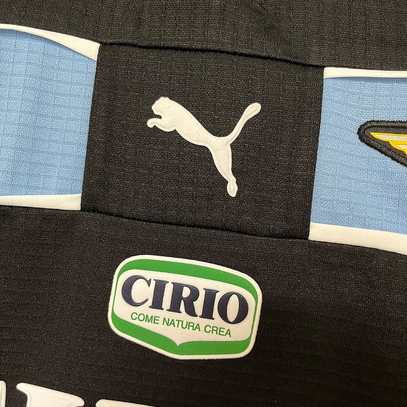 Camisa Retro Lazio Puma Away 1998 Preto - DA Sports Oficial