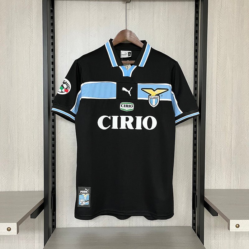 Camisa Retro Lazio Puma Away 1998 Preto - DA Sports Oficial