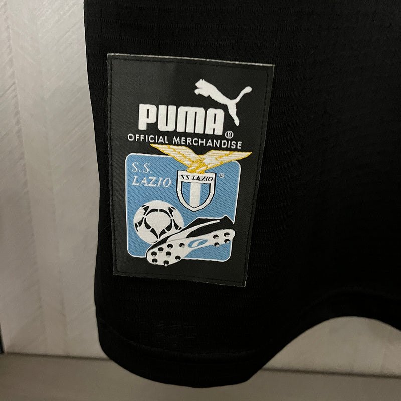 Camisa Retro Lazio Puma Away 1998 Preto - DA Sports Oficial