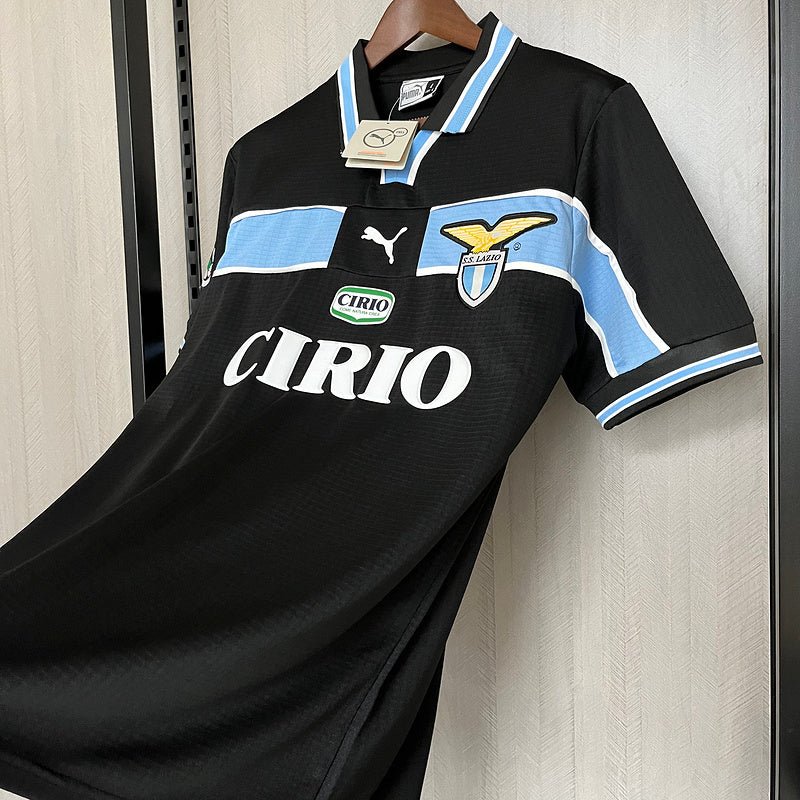 Camisa Retro Lazio Puma Away 1998 Preto - DA Sports Oficial