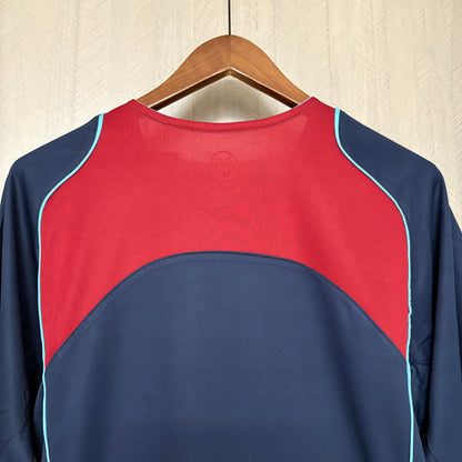 Camisa Retrô Manga Longa do Atlético de Madrid Away 2004 Torcedor