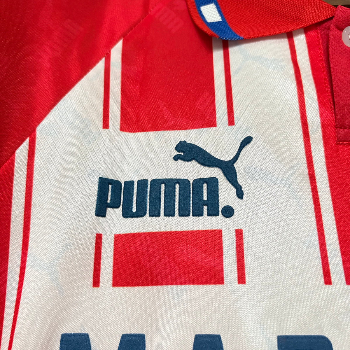 Camisa Retrô Manga Longa do Atlético de Madrid Home 1994/95 Torcedor