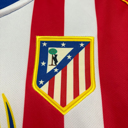 Camisa Retrô Manga Longa do Atlético de Madrid Home 2004/05 Torcedor