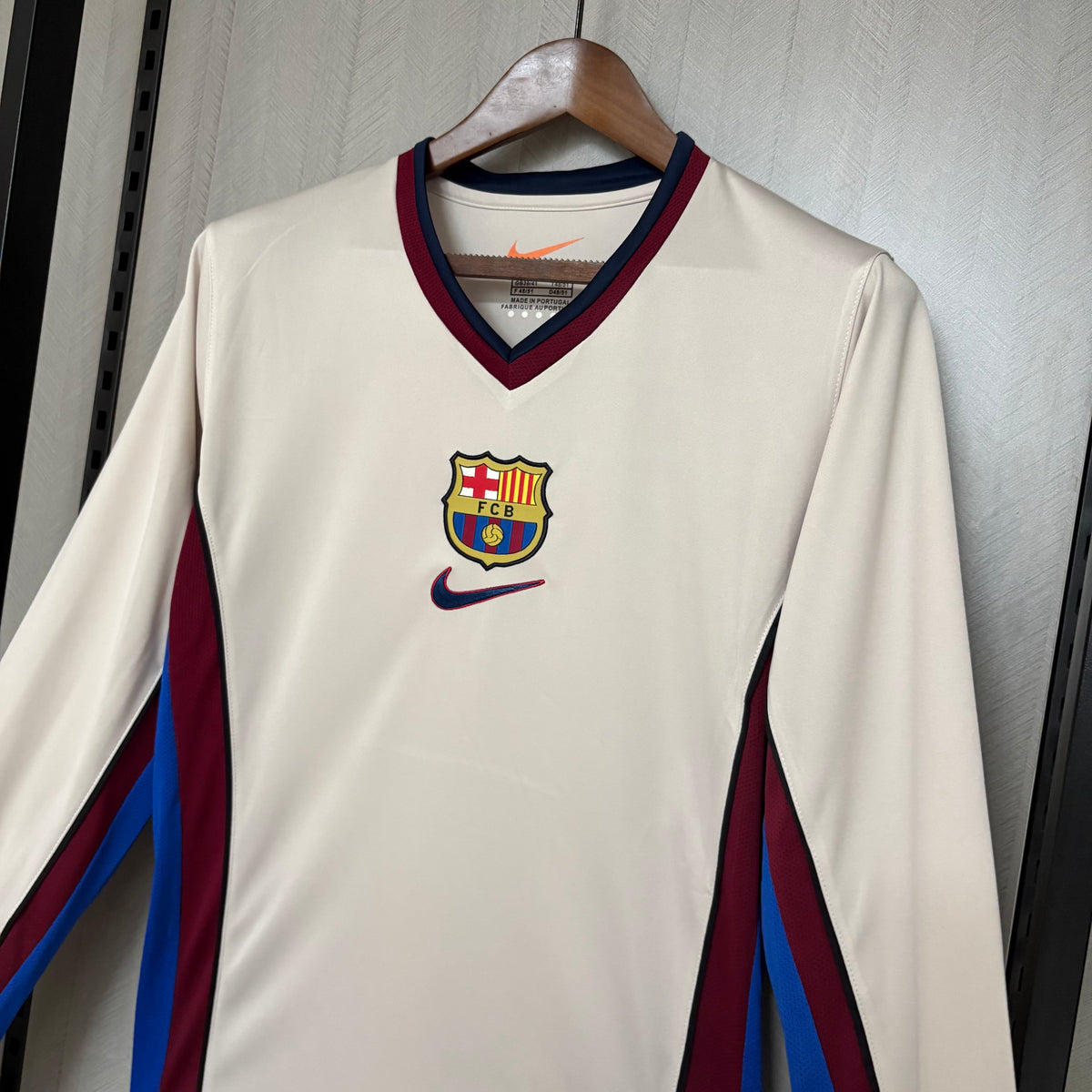 Camisa Retrô Manga Longa do Barcelona Away 1998/99 Torcedor
