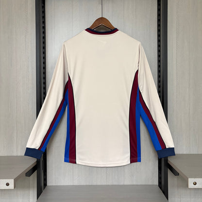 Camisa Retrô Manga Longa do Barcelona Away 1998/99 Torcedor